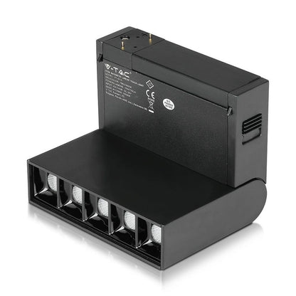 5*10W LED Magnetic SMD Linear Spotlight Black IP20 24V 4000K