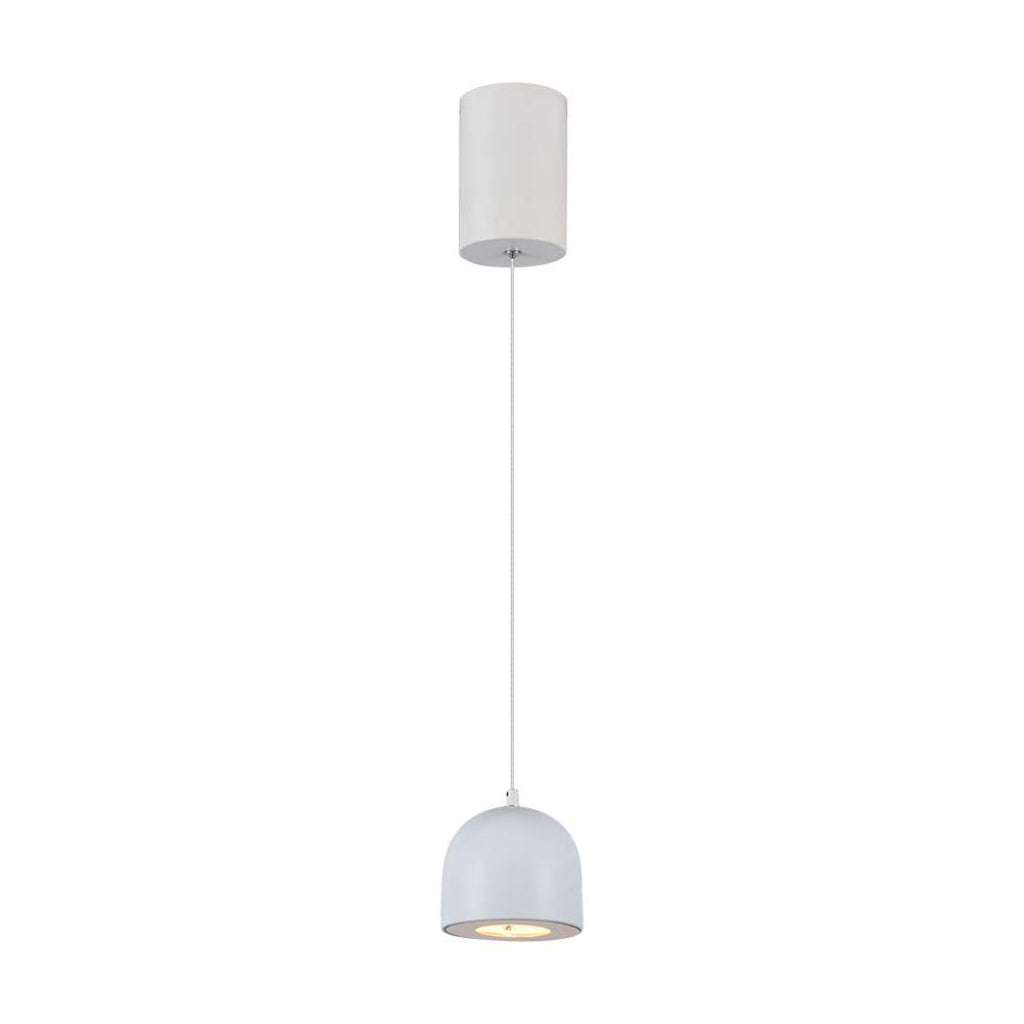 8.5W LED Hanging Lamp Φ100 White Body 3000K