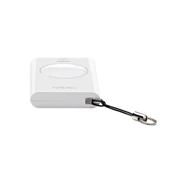 TELECOMANDO FAAC FAAC FAAC XT2 Telecomando 2 canali 433MHz Bianco trasmettitore originale Rolling Code SLH LR - 787007