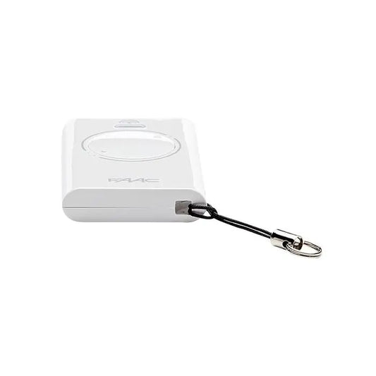 TELECOMANDO FAAC FAAC FAAC XT2 Telecomando 2 canali 433MHz Bianco trasmettitore originale Rolling Code SLH LR - 787007