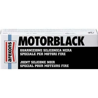 GUARNIZIONE SILICONICA NERA MOTORBLACK AREXONS - GR 60