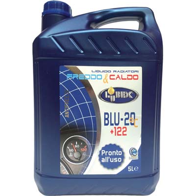 LIQUIDO ANTIGELO X RADIATORE AUTO LUBEX - FINO A -20°C LT 5