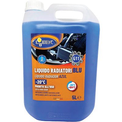 LIQUIDO ANTIGELO X RADIATORE AUTO LUBEX - FINO A -20°C LT 5