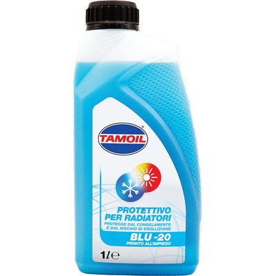 LIQUIDO ANTIGELO X RADIATORE AUTO BLU TAMOIL - FINO A -20°C LT 1