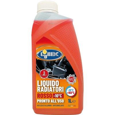 LIQUIDO ANTIGELO X RADIATORE AUTO ROSSO LUBEX - FINO A -10°C LT 1