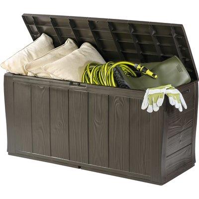 BAULE SHERWOOD KETER - PP MARRONE CM 117X45 H.CM 57,5