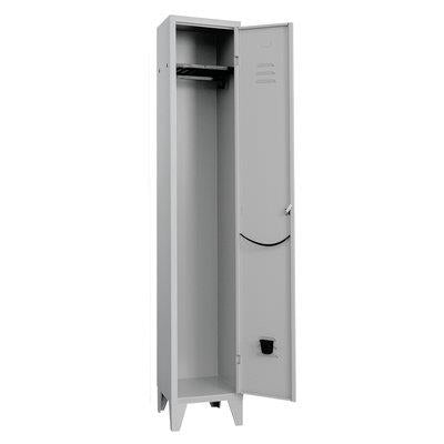 ARMADIO SPOGLIATOIO MONTATO PROMETAL - VERN GRIGIO POSTI 1 H.MM 1795 MM  360X500