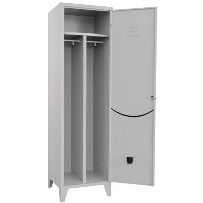 ARMADIO SPORCO PULITO MONTATO PROMETAL - VERN GRIGIO POSTI 1 H.MM 1795 MM  500X500