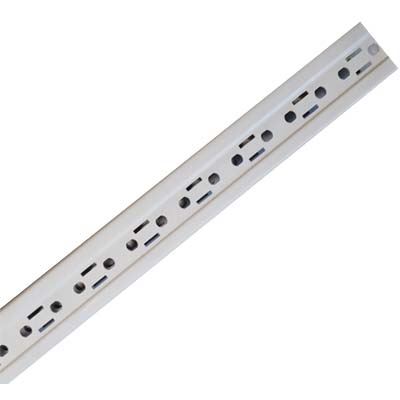 ASTA X RIPIANO METALLICO A GANCIO PROMETAL - ACCIAIO VERN GRIGIO MM 27,5X46 H.CM 200
