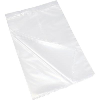 BUSTA NEUTRA A STRAPPO - PEBD + SOFFIETTO CM 12+8X45 CF=KG 10