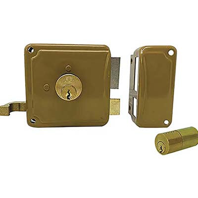 SERRATURA LEGNO APPLICARE P20 FACCHINETTI - C.FISSO M2+TIRANTE E.MM 40 DX