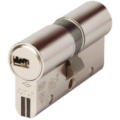 CILINDRO SAGOMATO AP4 S CISA - OTT.NICH.SATIN CHIAVI 5 MM  70 30+40