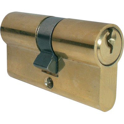 CILINDRO SAGOMATO 2300 IBFM - OTTONE CHIAVI 3 CAMMA DIN MM 60 30+30