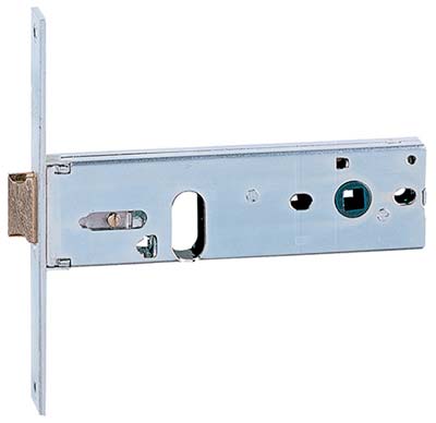 SERRATURA METALLO INFILARE 7041S ISEO - B.Q ZINC F.MM 16 F.OVALE M2+SCR H.MM 44 E.MM 70