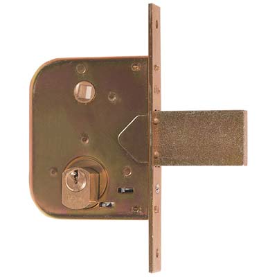 SERRATURA CANCELLO INFILARE 600450 ISEO - B.Q ZINC F.MM 22 C.SFACC M1+SCR+Q8 C.MM 57 E.MM 45
