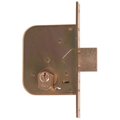 SERRATURA CANCELLO INFILARE 601450 ISEO - B.Q ZINC F.MM 22 C.SFACC M2 E.MM 45