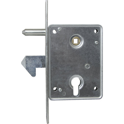 SERRATURA CANCELLO INFILARE 77QL ISEO - B.Q ZINC F.MM 25 C.SAGOM M1+Q8 E.MM 50