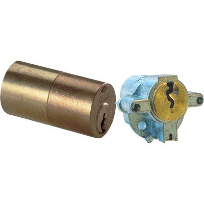 COPPIA CILINDRI ESTERNI 02145 CISA - OTTONE CHIAVI 3 X 11761