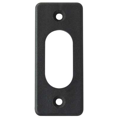 MOSTRINA RETTANGOLARE FORO OVALE 06027 CISA - NYLON NERO MM 54X23
