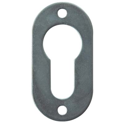 MOSTRINA OVALE FORO SAGOMATO 06092 CISA - ZINCATA MM 54X28