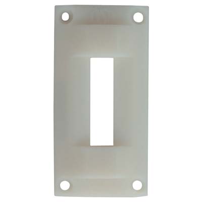 CONTROPIASTRA 06062 CISA - NYLON MM 93X46 H.MM 7,5