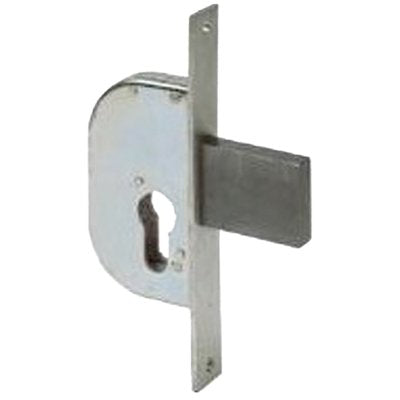 SERRATURA CANCELLO INFILARE 42122 CISA - B.Q ZINC F.MM 22 F.SAGOM SCR E.MM 30