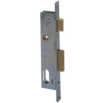 SERRATURA MONTANTE INFILARE 44220 CISA - B.Q ZINC F.MM 16 F.OVALE M1+SCR+Q8 E.MM 18