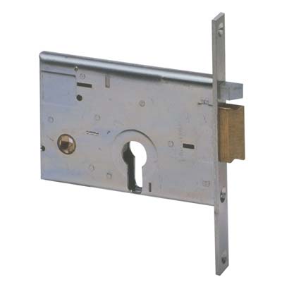 SERRATURA METALLO INFILARE ELETTRICA 14010 CISA - B.Q ZINC F.MM 16 F.SAGOM+SCR H.MM 82 E.MM 60 SX