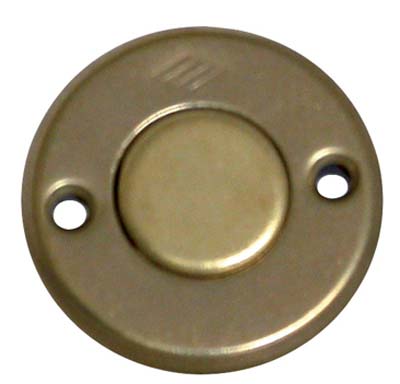 PULSANTE SERRATURA ELETTRICA 06110.00 CISA - OTTONE MM 45