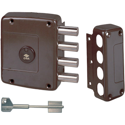 SERRATURA LEGNO APPLICARE 57152 CISA - DM M4 E.MM 64 DX