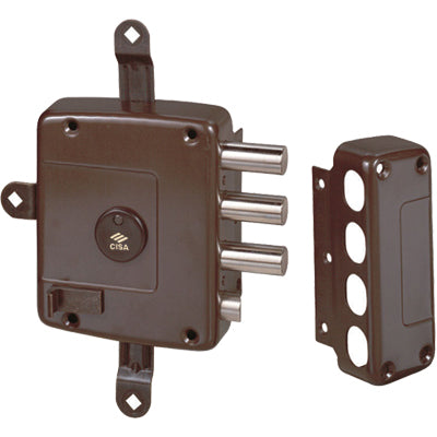 SERRATURA LEGNO APPLICARE 57177 CISA - DM M4 SCR+QUINT E.MM 63 DX