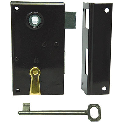 SERRATURA LEGNO APPLICARE 185 BONAITI - MAPPA M2+SCR+Q6 E.MM 45 SX