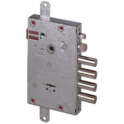SERRATURA METALLO APPLICARE ELETTRICA 17515 CISA - DM LUNGA + CANTIERE M4+SCR IP.MM 28 E.MM 64