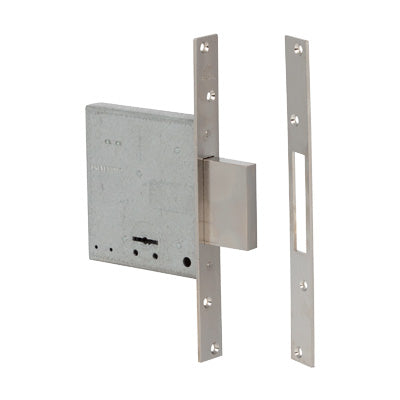 SERRATURA METALLO INFILARE 57010 CISA - B.Q ZINC F.MM 25 DM M4 H.MM 114 E.MM 60