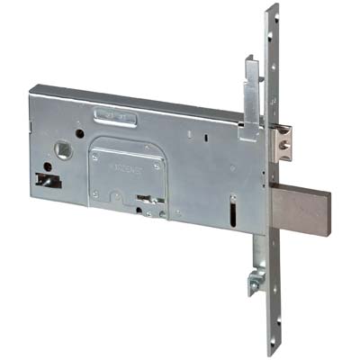 SERRATURA METALLO INFILARE 57358 CISA - B.Q ZIN F.MM 25 DM M4 TRIPL+SCR H.MM 78 E.MM 90