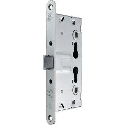 SERRATURA METALLO INFILARE 214 ISEO - B.Q ZINC F.MM 24 F.SAGOM M1+SCR Q9 E.MM 65