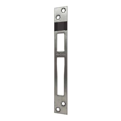 CONTROPIASTRA 06462 01 CISA - INOX/NYLON MM 200X25 H.MM 5,5 X 16235