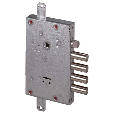 SERRATURA METALLO APPLICARE 57515 CISA - DM LUNGA M4+SCR IP.MM 28 E.MM 64 SCATOLATA