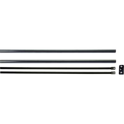 ASTE + COPERTURE ANTIPANIC IDEA BASE 94100205 ISEO - VERN NERE X PORTE H.MAX MM 2400 CF=PZ 6