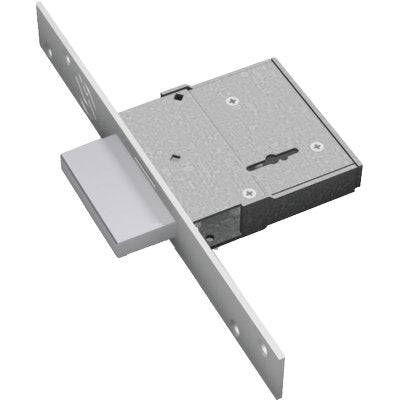 SERRATURA METALLO INFILARE 2001 SECUREMME - B.Q ZINC F.MM 25 DM M2 H.MM 73 E.MM 50