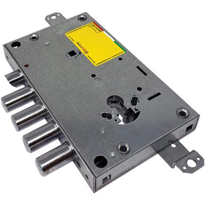 SERRATURA METALLO APPLICARE 1651 GEAR SECUREMME - F.SAGOM M3 TRIPL+SCR IP.MM 28 E.MM 63 DX/SX