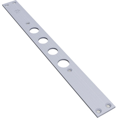 FRONTALE SERRATURA FR2500/37 SECUREMME - INOX I.MM 37 X 2401 2651