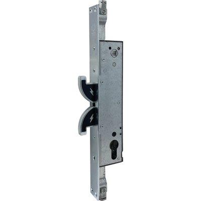 SERRATURA MONTANTE INFILARE 2143 HOOKS SECUREMME - B.Q INOX F.MM 30 F.SAGOM M1 TRIPL+SCR+Q8 E.MM 30
