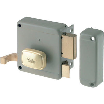 SERRATURA LEGNO APPLICARE 620 YALE - C.STACCATO M2+TIRANTE+POMOLO E.MM 70 SX