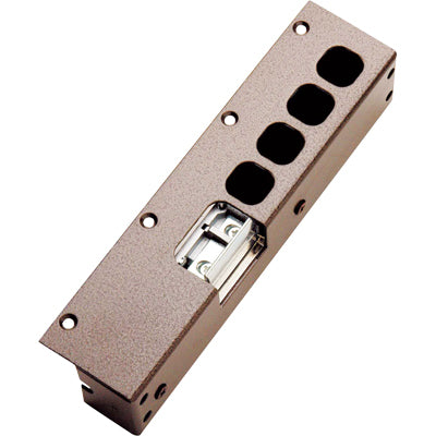 INCONTRO ELETTRICO 94080 MOTTURA - ACCIAIO VERNICIATO  MM 21,45X52 H MM 46 DX