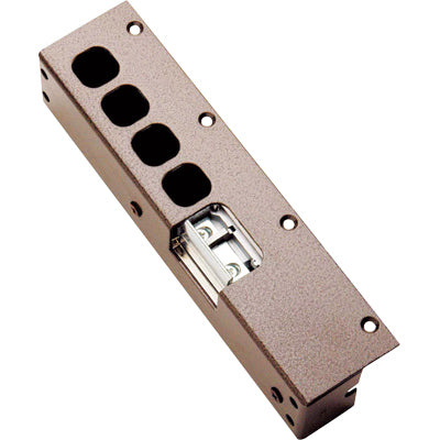 INCONTRO ELETTRICO 94080 MOTTURA - ACCIAIO VERNICIATO  MM 21,45X52 H MM 46 SX