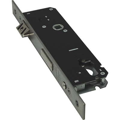 SERRATURA MONTANTE INFILARE 1300 OMEC - B.Q INOX F.MM 22 F.SAG. M1+SCR E.MM 25