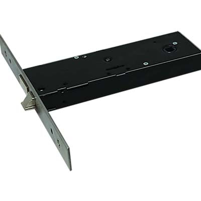SERRATURA METALLO INFILARE 5950 OMEC - B.Q INOX F.MM 25 DM M4+SCR H.MM 57 E.MM 90