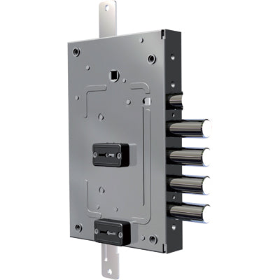 SERRATURA METALLO APPLICARE 2756 CR - DM+DM M4 TRIPL+SCR IP.MM 28 E.MM 68 DX/SX