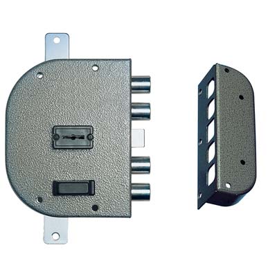 SERRATURA LEGNO APPLICARE 2250 PLUS CR - DM M4 TRIPL+SCR E.MM 60 DX